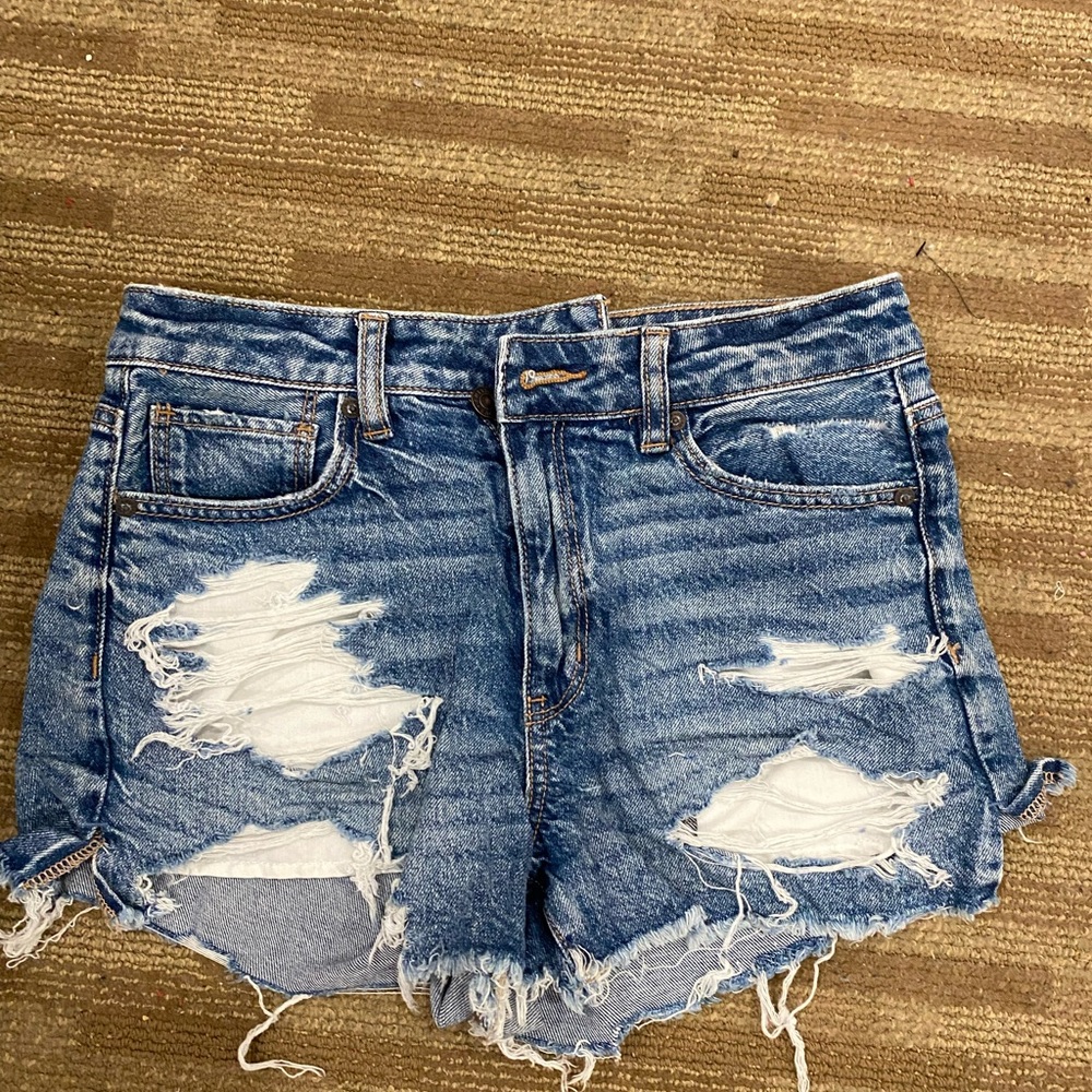 American Eagle Blue Denim Shorts